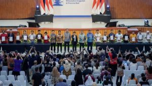 BRI Bareng Pemerintah Dorong Penguatan Ekonomi Kreatif di Bali Lewat Akad Massal KUR 1.000 UMKM | EQUITYWORLD SEMARANG | Equityworld EWF Medan
