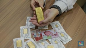 Harga Emas Antam Hari Ini Jatuh Rp 32.000, Terendah Sejak Januari | Equityworld EWF Medan