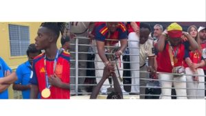 Haru di Balik Gelar Juara Dunia Spanyol: Nico Williams Lepas Medali Emas untuk Sang Ibu, Kisahnya Bikin Terenyuh | EQUITYWORLD SEMARANG | Equityworld EWF Medan